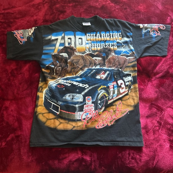 Dale Earnhardt Chase Authentics Racing Graphic Tee - Black